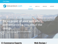 Tablet Screenshot of edwardson.com